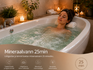 Mineraalvann 25min