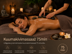 Kuumakivimassaaž 75min
