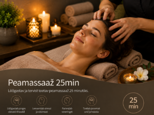 Peamassaaž 25min