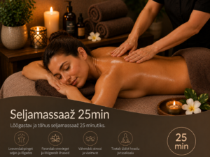 Seljamassaaž 25min